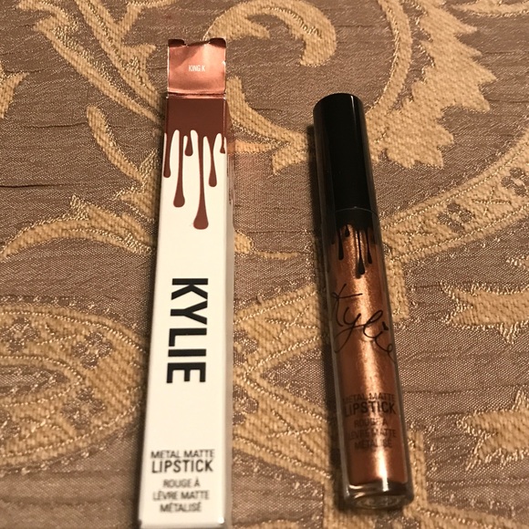 Kylie Metal Matte Lipstick King K - Picture 1 of 2